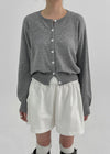 Demukku Round Knit Cardigan