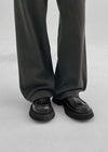 Baeking Platform Lace Up Loafers