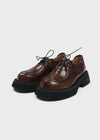 Baeking Platform Lace Up Loafers
