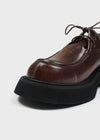 Baeking Platform Lace Up Loafers