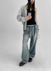 [MADE] McKid Two Way Banding Denim Pants