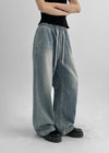 [MADE] McKid Two Way Banding Denim Pants