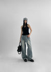 [MADE] McKid Two Way Banding Denim Pants
