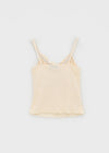 Paybin Banding Frill Punching Sleeveless