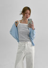 Demukku Round Knit Cardigan