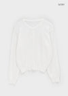 Demukku Round Knit Cardigan