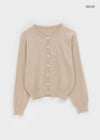 Demukku Round Knit Cardigan