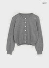 Demukku Round Knit Cardigan