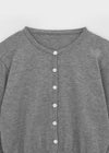 Demukku Round Knit Cardigan