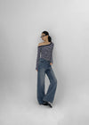 [MADE] Midnight Nanspan Denim Bootcut Pants