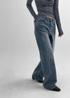 [MADE] Midnight Nanspan Denim Bootcut Pants