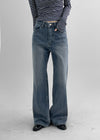 [MADE] Midnight Nanspan Denim Bootcut Pants