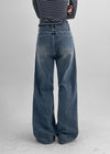 [MADE] Midnight Nanspan Denim Bootcut Pants