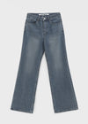 [MADE] Midnight Nanspan Denim Bootcut Pants