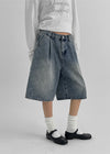 [MADE] Choca Carpenter Bermuda Denim Pants