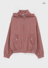 [MADE] Cocoti Check Hooded Jumper