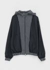 [MADE] Cocoti Check Hooded Jumper