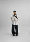 Mael Twoway High -neck Leather Jumper