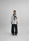 Mael Twoway High -neck Leather Jumper