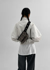Mael Twoway High -neck Leather Jumper
