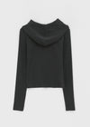 [MADE] Push Warmer Button Hooded Long Sleeve T-shirt