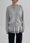 Kintoms Round Knit Cardigan