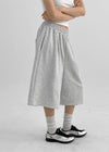 (UNISEX) Hugging Pintuck Bermuda Banding Pants