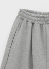 (UNISEX) Hugging Pintuck Bermuda Banding Pants