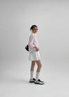 Sendober Cotton Punching Flare Mini Skirt Pants