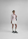 Sendober Cotton Punching Flare Mini Skirt Pants