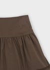 Sendober Cotton Punching Flare Mini Skirt Pants