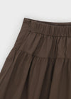 Sendober Cotton Punching Flare Mini Skirt Pants