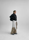 Humusing Crack Leather Jumper