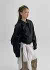 Humusing Crack Leather Jumper