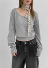 Cadillac U-Nenk Semi Crop Knit