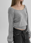 Cadillac U-Nenk Semi Crop Knit