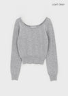 Cadillac U-Nenk Semi Crop Knit
