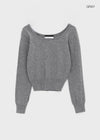 Cadillac U-Nenk Semi Crop Knit