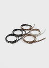 Clasun Eyelet Slim Leather Belt
