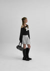 Treekeum Balloon Check Mini Skirt
