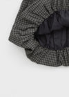 Treekeum Balloon Check Mini Skirt