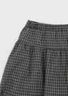 Treekeum Balloon Check Mini Skirt