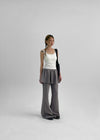 Doelt Henry Neck Lace Sleeveless (Built-in Cap)