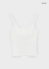 Doelt Henry Neck Lace Sleeveless (Built-in Cap)