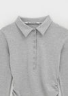 [MADE] Selfie Spa Slim Fit Collar Long Sleeve T-shirt