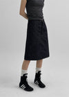 Stolit Raw Denim Midi Skirt