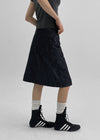 Stolit Raw Denim Midi Skirt