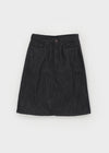Stolit Raw Denim Midi Skirt