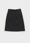 Stolit Raw Denim Midi Skirt