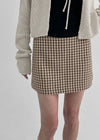Sseulita Check Mini Skirt